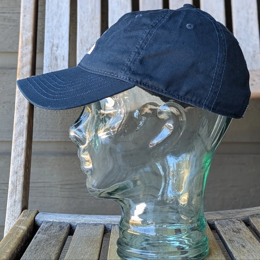 NWOT Ouray Sportswear Mountain Skiing Colorado Head Dad Hat Cap Navy Blue Unisex